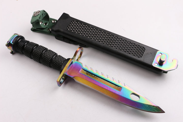 Upgraded version 95 colorful Titanium bayonet thorn UD404408